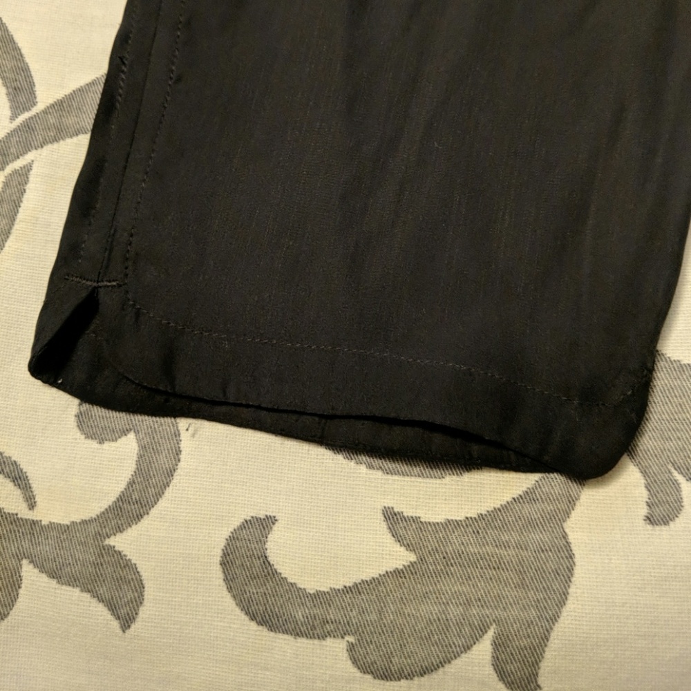 Club Monaco tapered leg silk pants - Picture 2 of 4